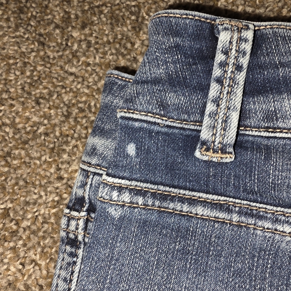 Maurices Dark Blue High-Rise Everflex Jeans 16W Long - Picture 4 of 7